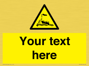 Custom Warning wind over tide conditions